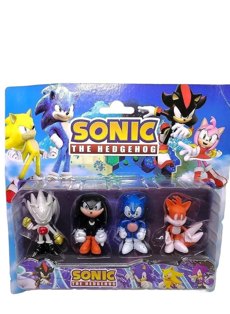 Sonic figures, 4 pieces - Image 1